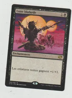 x1 carte Lune blafarde Commander 2014 - Bad Moon MAGIC MTG FRENCH EX-NM - Image 1