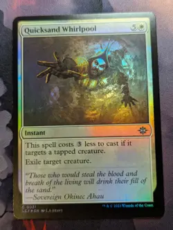Quicksand Whirlpool - LCI - 0031 - MTG - TCG Card - FOIL - Image 1