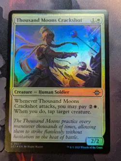 Thousand Moons Crackshot - LCI - 0037 - MTG - TCG Card - FOIL - Image 1