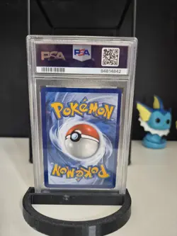 PSA 9 MINT Hawlucha STAFF Prerelease Promo Scarlet & Violet Base Pokemon Card - Image 5