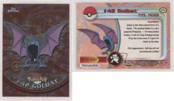 Golbat Topps Chrome Pokemon TV Animation Edition #42 2000 07sf - Image 3