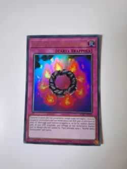 Yugioh! - ANELLO DELLA DISTRUZIONE (Ring of Destruction) LCKC-IT050 Ultra Rara - Image 1