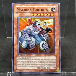 NM ULTRA RARE YUGIOH Machina Fortress SDMM-EN001 + FREE SHIPPING - Image 1