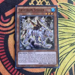 Crystron Smiger INOV-EN018 / MP17-EN138 Common Near Mint Mixed Editions Yugioh - Image 1