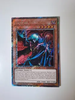 Yugioh! - VAMPIRE LORD (Signore dei Vampiri) RA03-EN128 Platinum Secret Rare ENG - Image 1