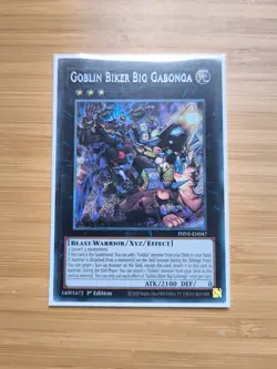 Goblin Biker Big Gabonga (1st, Secret) - PHNI-EN047 - YuGiOh Card - Image 1