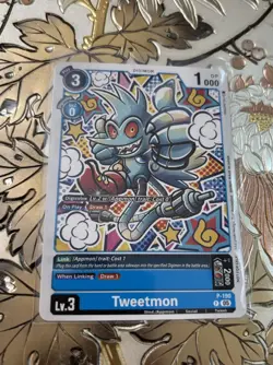 Digimon Card Game Tweetmon P-190 Promo - Image 1