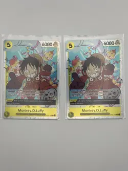 Monkey D.Luffy SR OP07-109 English ONE PIECE Card Game 500 Years in Future 2x - Image 1
