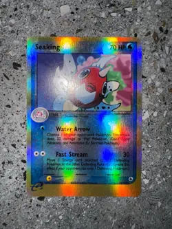 Pokemon TCG Cards Seaking 21/109 Ruby & Sapphire Reverse Holo Rare - Image 3