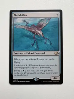 Nulldrifter MTG Magic the Gathering Card NM Near Mint MH3 - Image 1