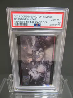 PSA 10| Goddess of Victory NIKKE BRAND NEW YEAR Gun Girl Metal Card Collection A - Image 3