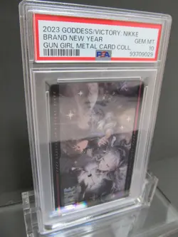 PSA 10| Goddess of Victory NIKKE BRAND NEW YEAR Gun Girl Metal Card Collection A - Image 4