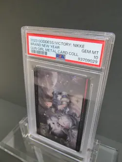 PSA 10| Goddess of Victory NIKKE BRAND NEW YEAR Gun Girl Metal Card Collection A - Image 5
