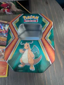 Assorted Pokemon Bundle Of Empty Tins, Cards & Books READ - Image 2