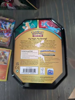 Assorted Pokemon Bundle Of Empty Tins, Cards & Books READ - Image 3