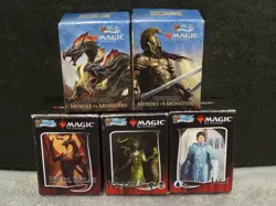 Lot of 5 World's Smallest Magic The Gathering Card Decks - Image 1