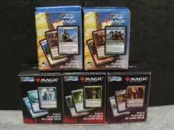 Lot of 5 World's Smallest Magic The Gathering Card Decks - Image 2