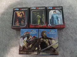 Lot of 5 World's Smallest Magic The Gathering Card Decks - Image 3