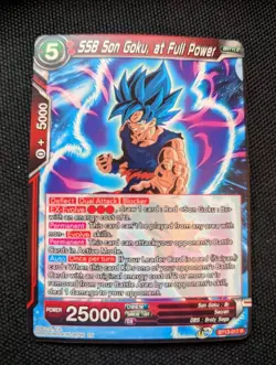 SSB Goku BT13-017 R Supreme Rivalry Dragon Ball Super DBS Card NM - Image 1