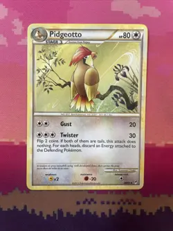 Pokemon Card Pidgeotto Call Of Legends Uncommon 48/95 Near Mint - Image 1