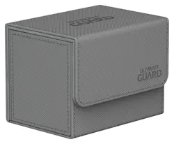 ULTIMATE GUARD GREY 80+ Monocolor SIDEWINDER DECK CASE Card Storage Box ccg mtg - Image 3
