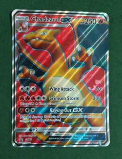 Pokemon TCG, Charizard GX - SM Black Star Promos SM60 Jumbo Card Holo - Image 1