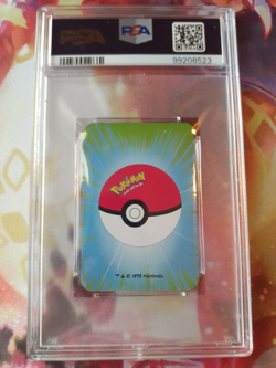 1999 Pokemon Pidgeot Queen of Spades Bicycle Mini Playing Card PSA 10 Gem Mint - Image 2
