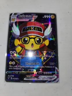 Pokemon Arale Pikachu Cosplay Card Mint - Image 1