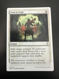 Path to Exile (White Border) - Mystery Booster 2 (MB2) MTG - NM/M - Image 1