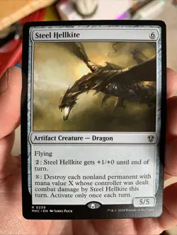 Steel Hellkite - MKC - Mtg Card #5IR - Image 1