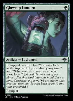 Glowcap Lantern, The Lost Caverns of Ixalan, MTG, Magic The Gathering, LCI - Image 1