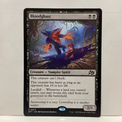 MTG Bloodghast Magic: The Gathering Aetherdrift Rare #0077 - Image 1