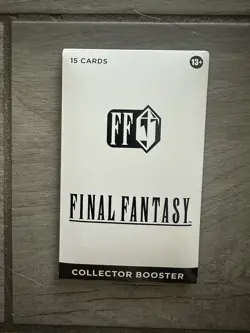 Magic The Gathering Final Fantasy Collector Booster 1 Pack Sealed IN HAND - Image 1