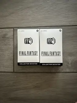 Magic The Gathering Final Fantasy Collector Booster 1 Pack Sealed IN HAND - Image 3