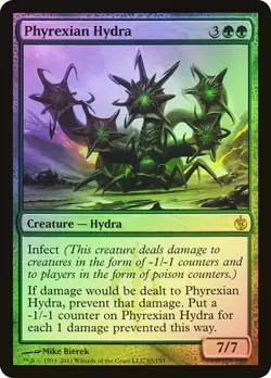 FOIL Phyrexian Hydra ~ Mirrodin Besieged [ NearMint ] [ Magic MTG ] - Image 1