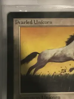 1993 MTG Beta - PEARLED UNICORN - Graded BGS 8.5 NM-MT+ - Image 2