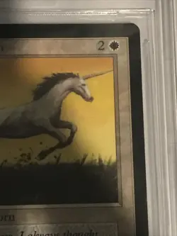 1993 MTG Beta - PEARLED UNICORN - Graded BGS 8.5 NM-MT+ - Image 3