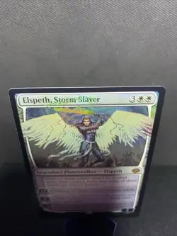Elspeth, Storm Slayer (Borderless) Magic: The Gathering Tarkir: Dragonstorm - Image 4