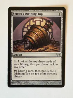 Magic: The Gathering Senei’s Divining Top from Champions of Kamigawa - Image 1