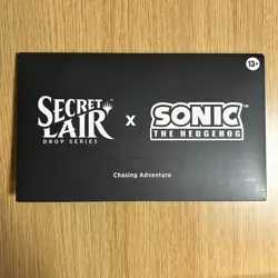 MTG Secret Lair x Sonic the Hedgehog: Chasing Adventure Non-Foil Sealed - Image 1