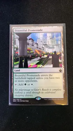 MTG - Bountiful Promenade - Battlebond 081/254 - Rare NM - Image 1