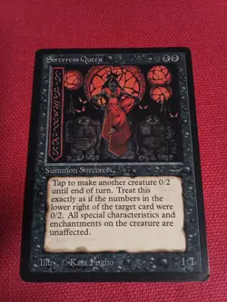 ***Sorceress Queen*** MTG Arabian Nights Magic Gathering - Image 1