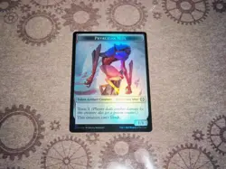 Phyrexia All Will Be One ONE Common Foil Phyrexian Golem Phyrexian Mite Token - Image 2