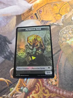 Phyrexian Germ / Phyrexian Golem Foil Token MTG MH3 - NM - - Image 1