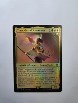 Yuna, Grand Summoner - FOIL - FINAL FANTASY - Magic - MTG - - Image 1