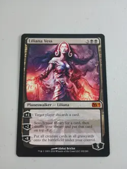 Magic The Gathering Liliana Vess Planeswalker #102 MTG NM - Image 1