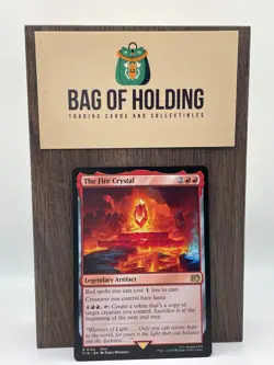 The Fire Crystal - 0135 - FOIL - Final Fantasy - NM - Magic - MTG - Image 1