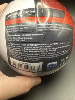 Pokemon TCG Pokeball Tin (2024 Moon Ball D24) *3 Packs* Sealed - Ships quick! 820650412578 - Image 4