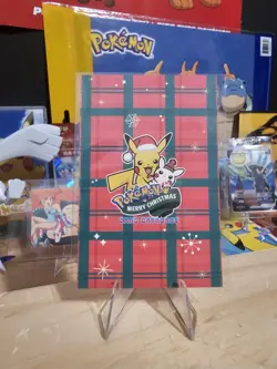 Pokemon Merry Christmas Card Database - Santa Hat Pikachu Christmas Tree - Image 4