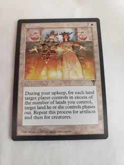 Equipoise MTG Visions LP off center back mtg - Image 1